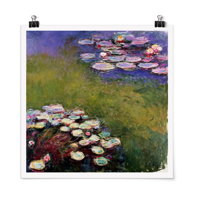 Posters Claude Monet - Water Lilies