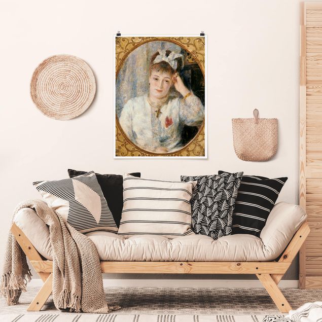 Posters Auguste Renoir - Portrait of Marie Murer