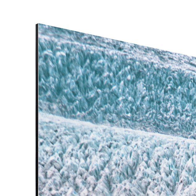 Aluminium Dibond schilderijen Glacier On Iceland