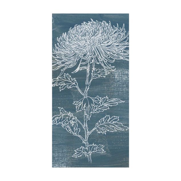blauw tapijt Indigo Plants II
