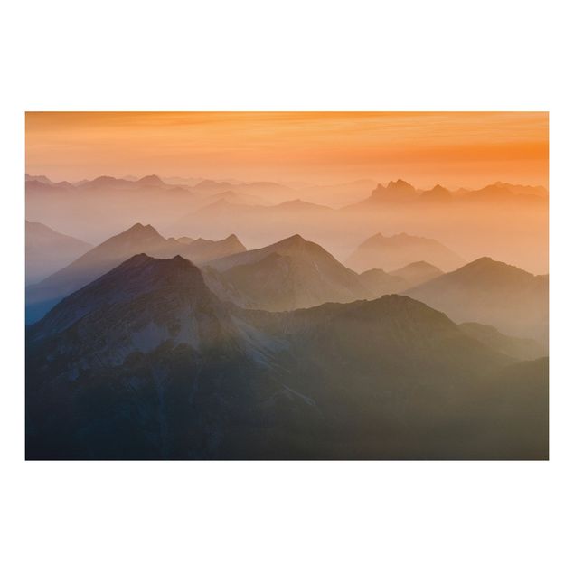 Forex schilderijen View From The Zugspitze Mountain