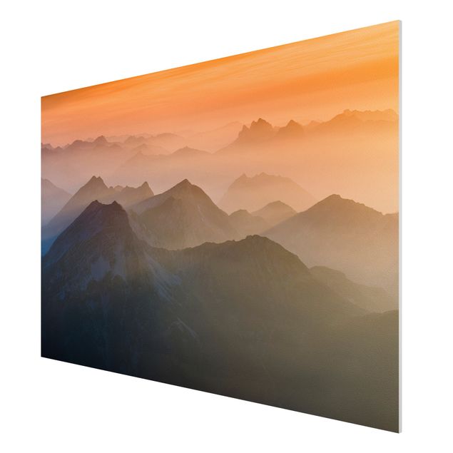 Forex schilderijen View From The Zugspitze Mountain