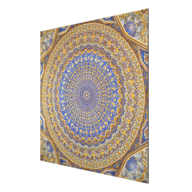 Aluminium Dibond schilderijen Dome Of The Mosque
