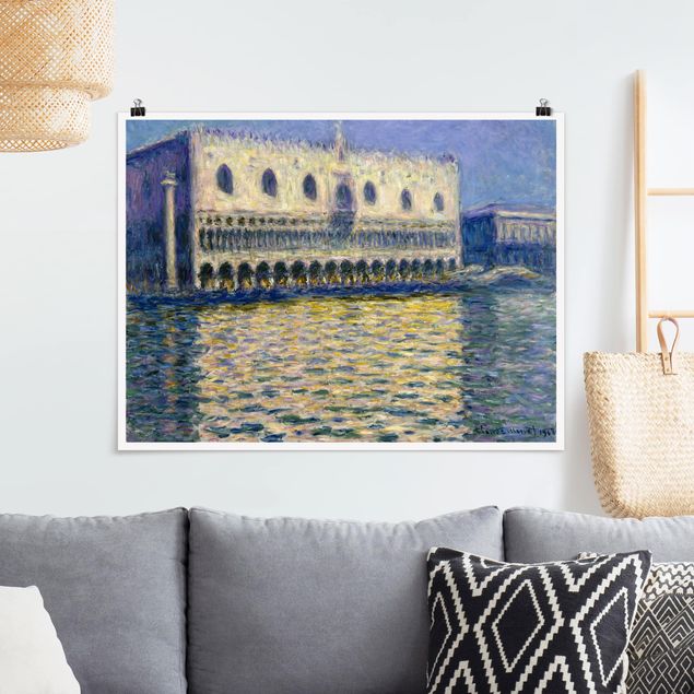 Posters Claude Monet - The Palazzo Ducale