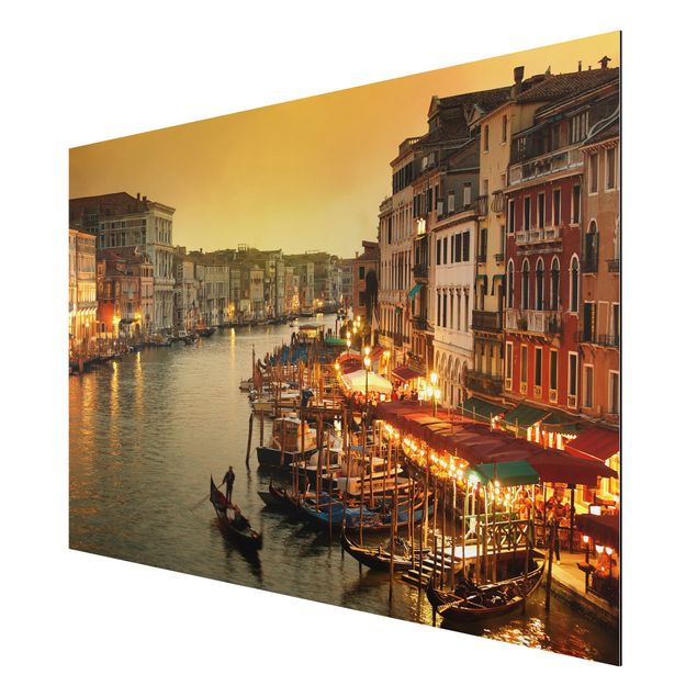 Aluminium Dibond schilderijen Grand Canal Of Venice