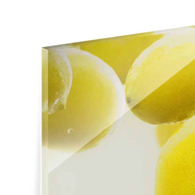 Spatscherm keuken Lemon In The Water