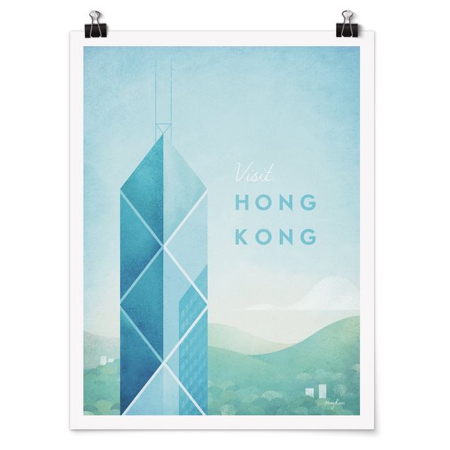 Posters Travel Poster - Hong Kong