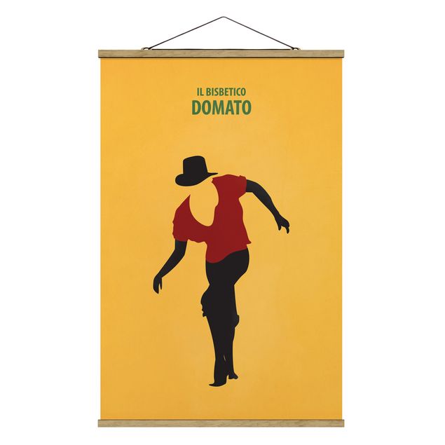 Stoffen schilderij met posterlijst Film Poster Il Bisbetico Domato