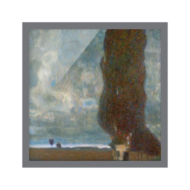 Ingelijste posters Gustav Klimt - The Big Poplar ll