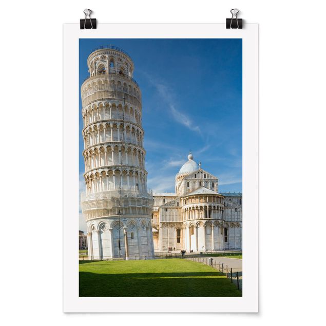Posters The Leaning Tower of Pisa