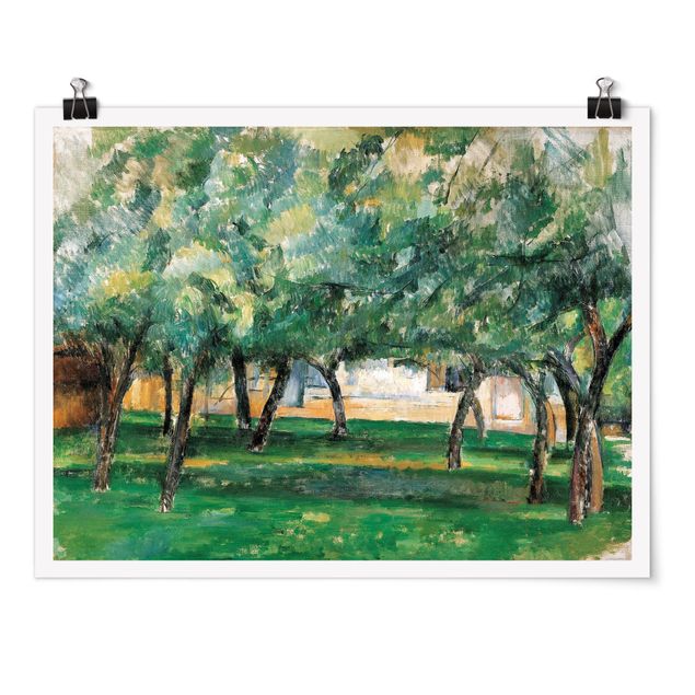 Posters Paul Cézanne - Farm In Normandy