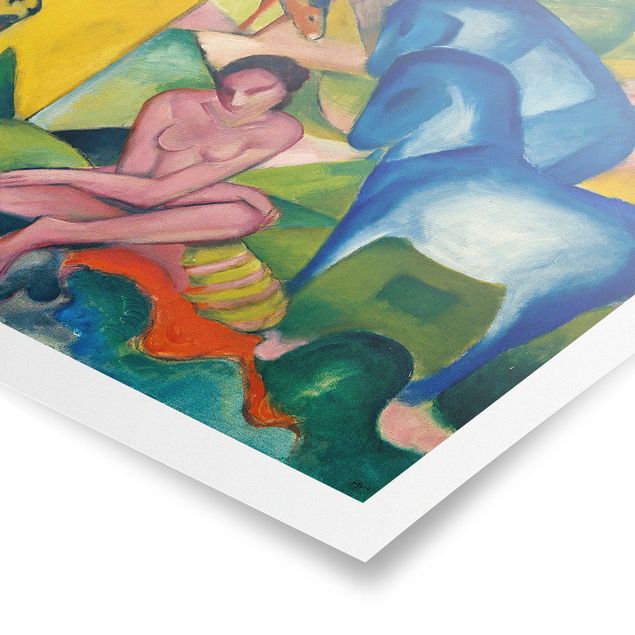 Posters Franz Marc - The Dream