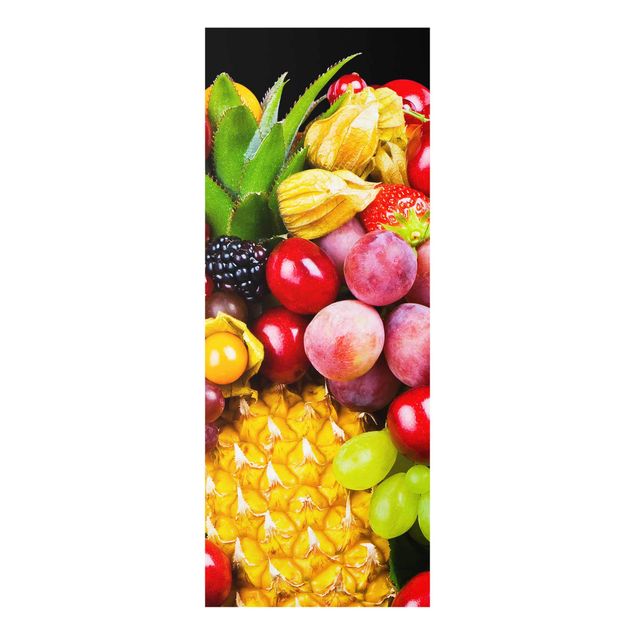 Glasschilderijen Fruit Bokeh