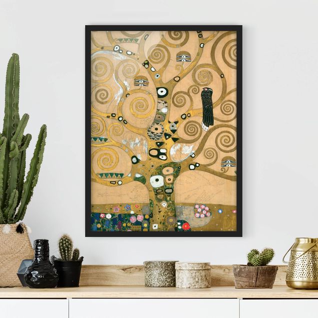 Ingelijste posters Gustav Klimt - The Tree of Life