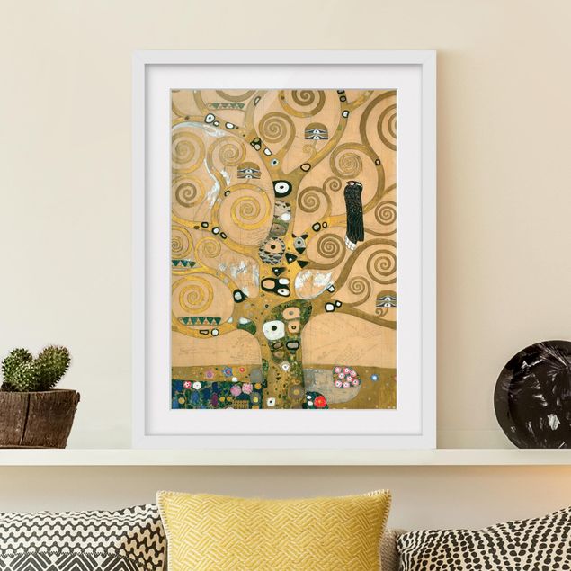 Ingelijste posters Gustav Klimt - The Tree of Life