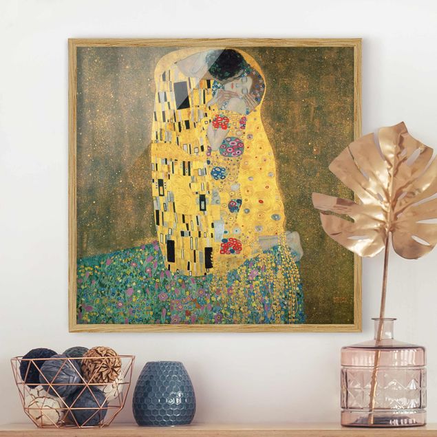 Ingelijste posters Gustav Klimt - The Kiss