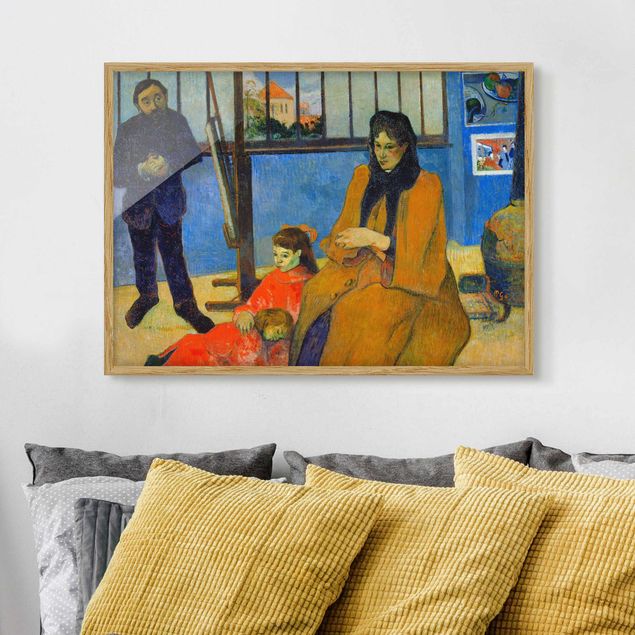 Ingelijste posters Paul Gauguin - The Schuffenecker Family