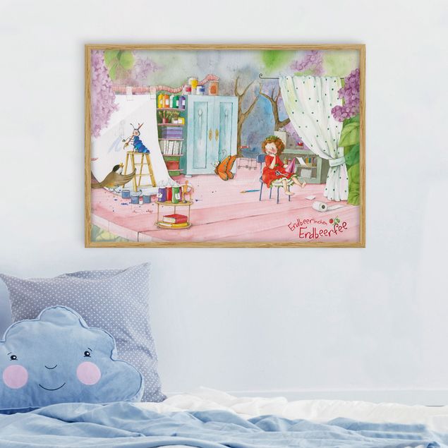 Ingelijste posters Little Strawberry Strawberry Fairy - Tinker