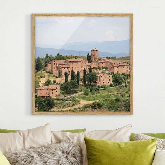 Ingelijste posters Charming Tuscany