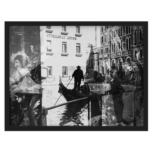 Ingelijste posters Venice Reflections