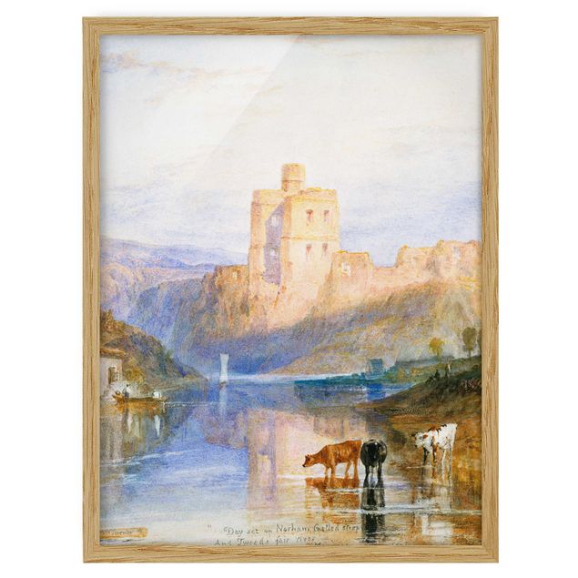 Ingelijste posters William Turner - Norham Castle