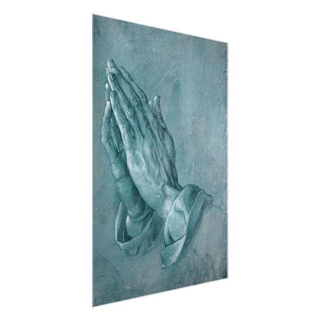 Glasschilderijen Albrecht Dürer - Study Of Praying Hands