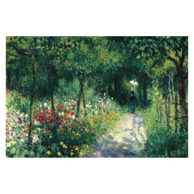 Fotobehang Auguste Renoir - Women In A Garden