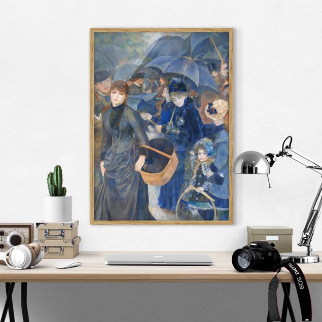 Ingelijste posters Auguste Renoir - Umbrellas