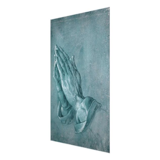 Glasschilderijen Albrecht Dürer - Study Of Praying Hands