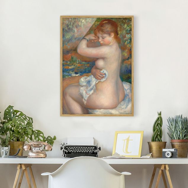 Ingelijste posters Auguste Renoir - After the Bath