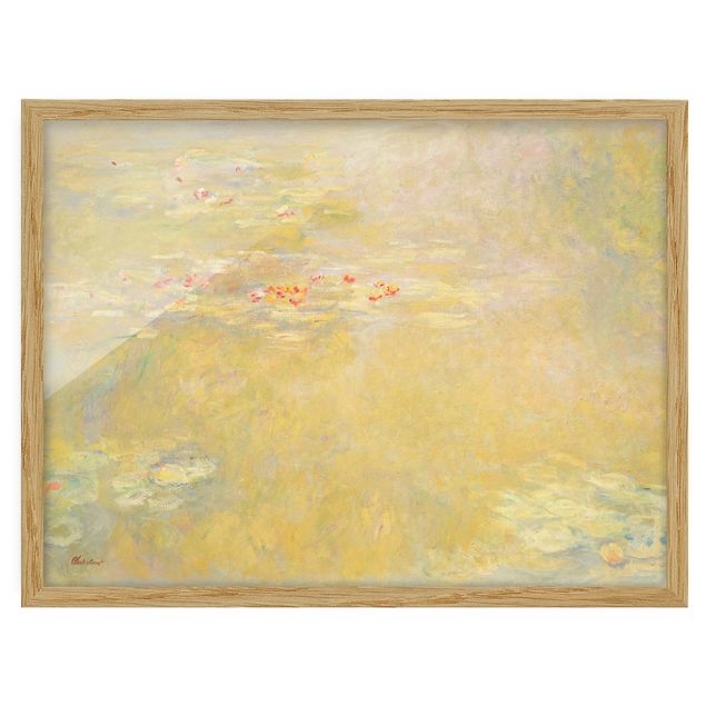 Ingelijste posters Claude Monet - The Water Lily Pond