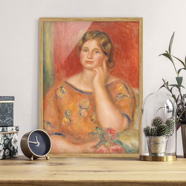 Ingelijste posters Auguste Renoir - Mrs. Osthaus