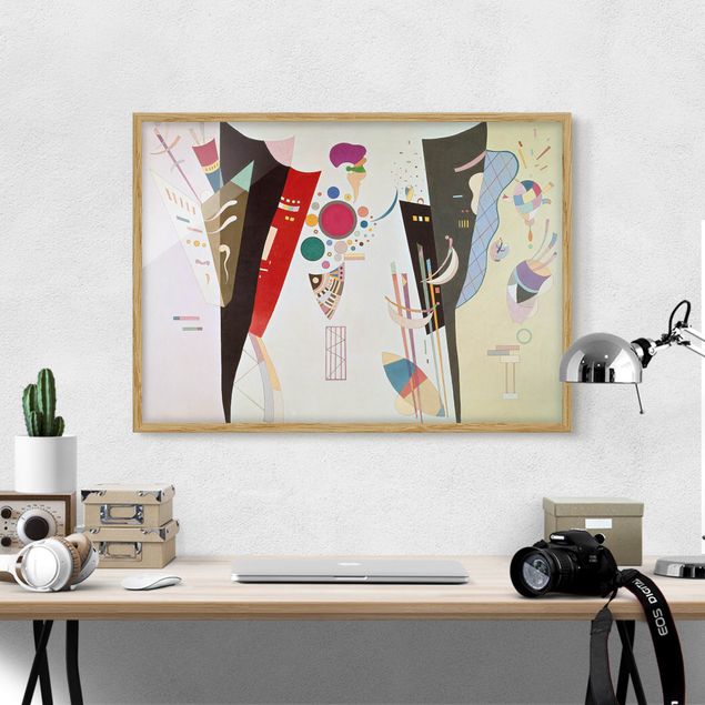 Ingelijste posters Wassily Kandinsky - Reciprocal Accord