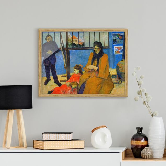 Ingelijste posters Paul Gauguin - The Schuffenecker Family