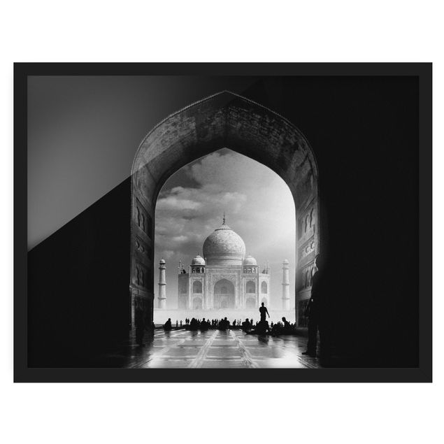 Ingelijste posters The Gateway To The Taj Mahal