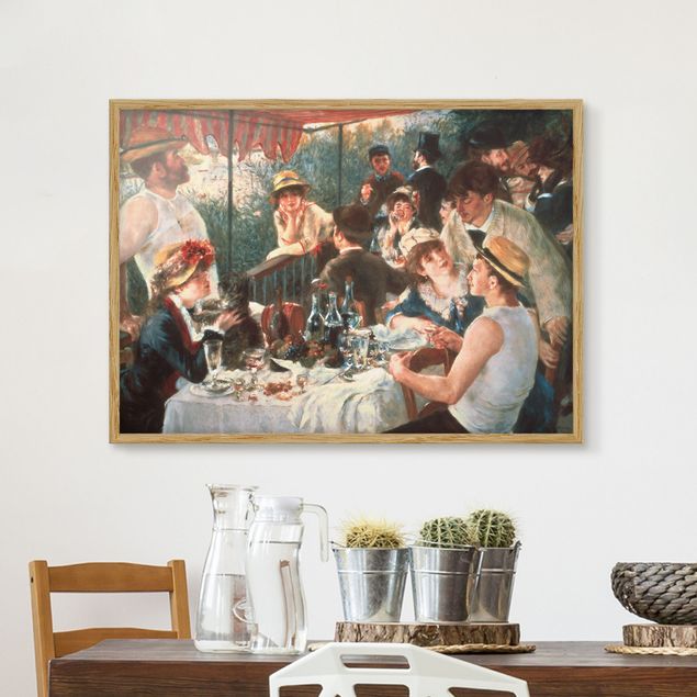 Ingelijste posters Auguste Renoir - Luncheon Of The Boating Party