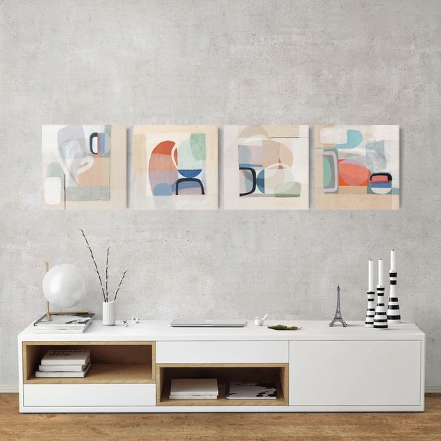 Canvas schilderijen - 4-delig Multiform Set II