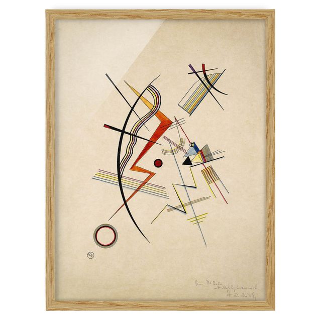 Ingelijste posters Wassily Kandinsky - Annual Gift to the Kandinsky Society
