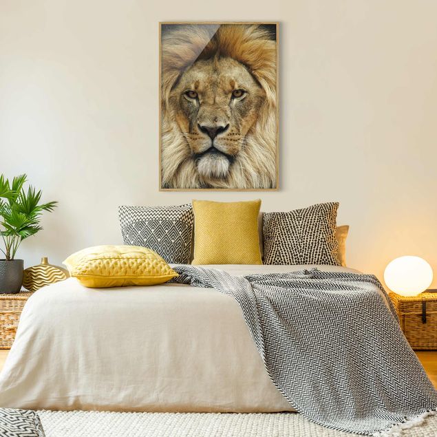 Ingelijste posters Wisdom Of Lion