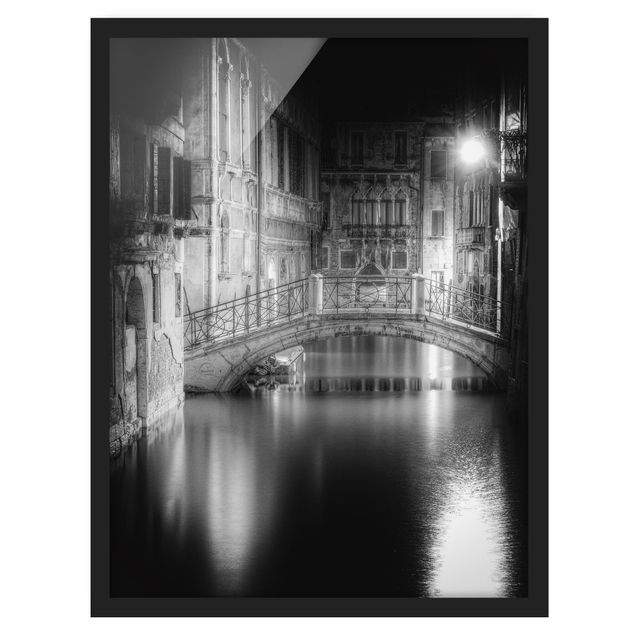 Ingelijste posters Bridge Venice