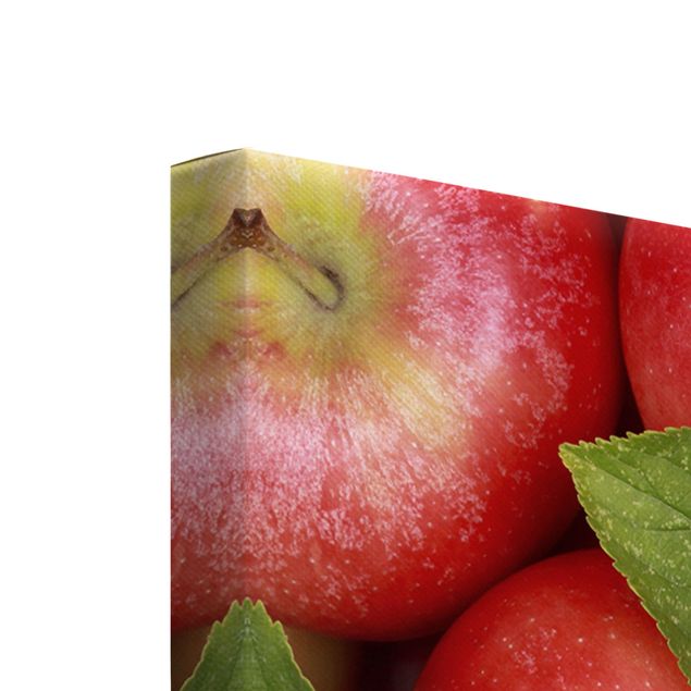 Canvas schilderijen - 3-delig Juicy apples