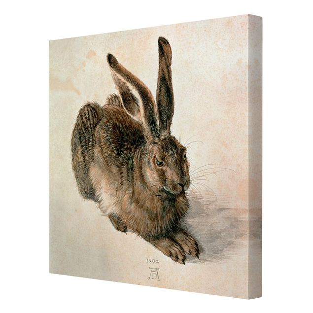 Canvas schilderijen Albrecht Dürer - Young Hare