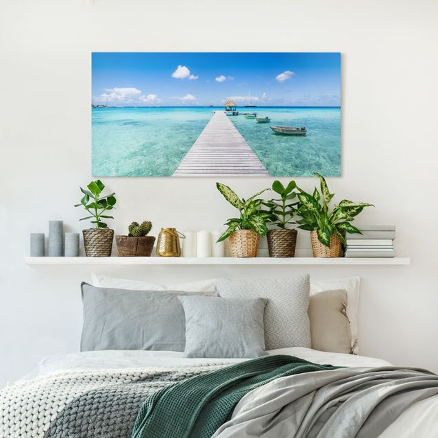 Canvas schilderijen Tropical Vacation