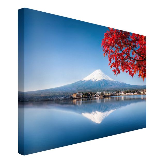 Canvas schilderijen Mt. Fuji In The Fall