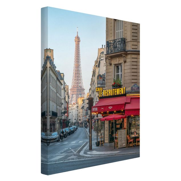 Canvas schilderijen Streets Of Paris