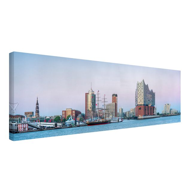 Canvas schilderijen Elbphilharmonie Hamburg