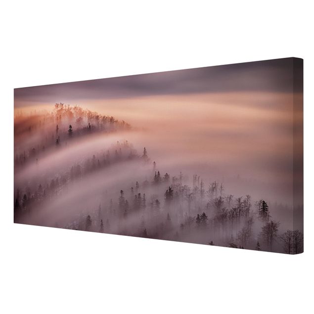 Canvas schilderijen Fog Flood
