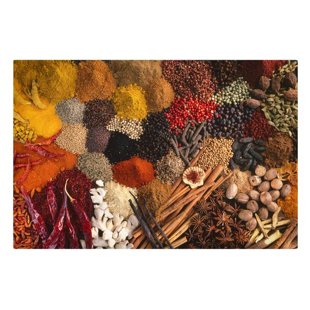 Canvas schilderijen Exotic Spices