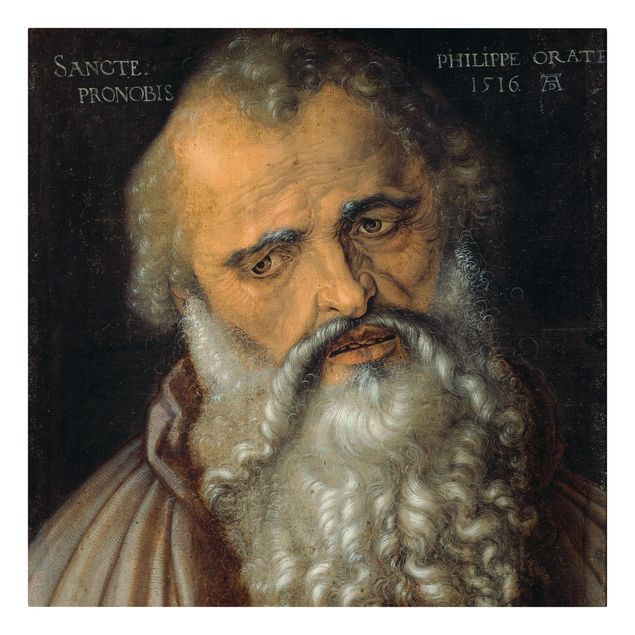 Canvas schilderijen Albrecht Dürer - Apostle Philip
