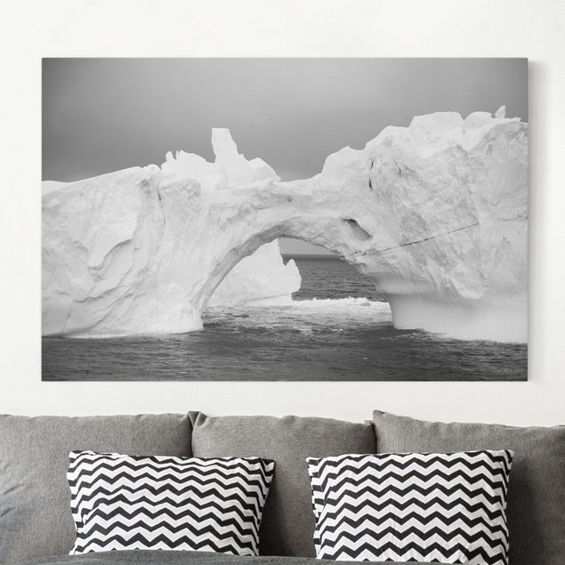 Canvas schilderijen Antarctic Iceberg II